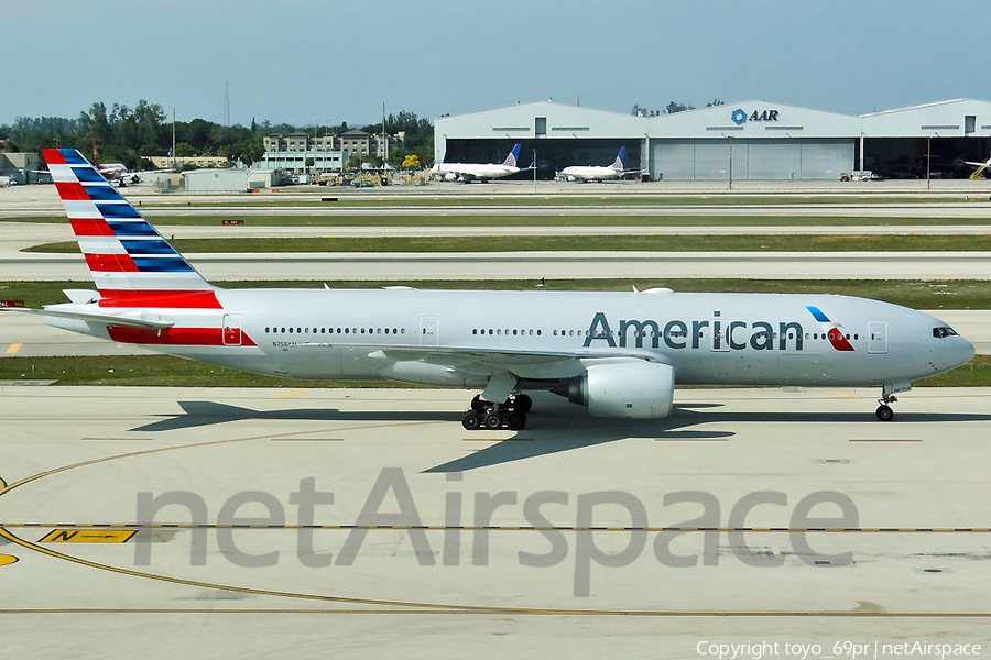 American Airlines Boeing 777-223(ER) (N756AM) | Photo 71558