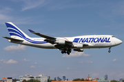 National Airlines Boeing 747-412(BCF) (N756CA) at  Warsaw - Frederic Chopin International, Poland