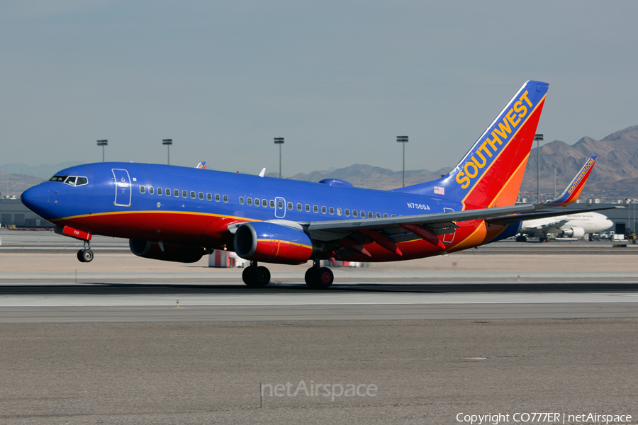 Southwest Airlines Boeing 737-7H4 (N756SA) | Photo 48476