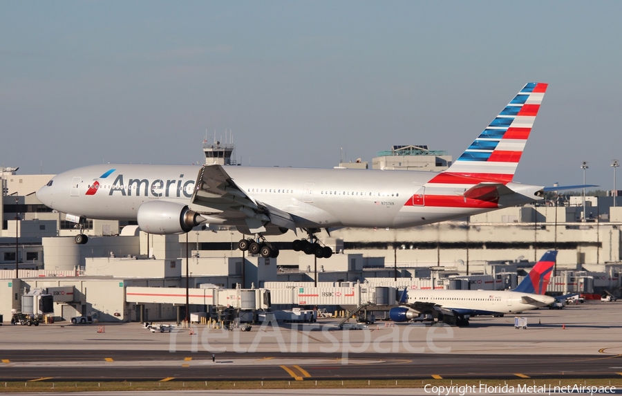 American Airlines Boeing 777-223(ER) (N757AN) | Photo 295929