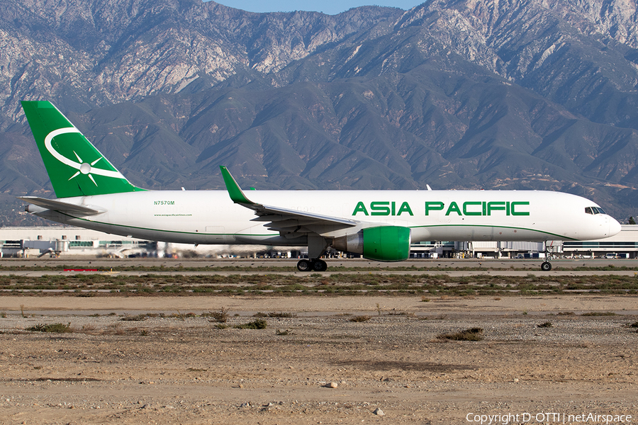 Asia Pacific Airlines Boeing 757-29J(SF) (N757QM) | Photo 557864