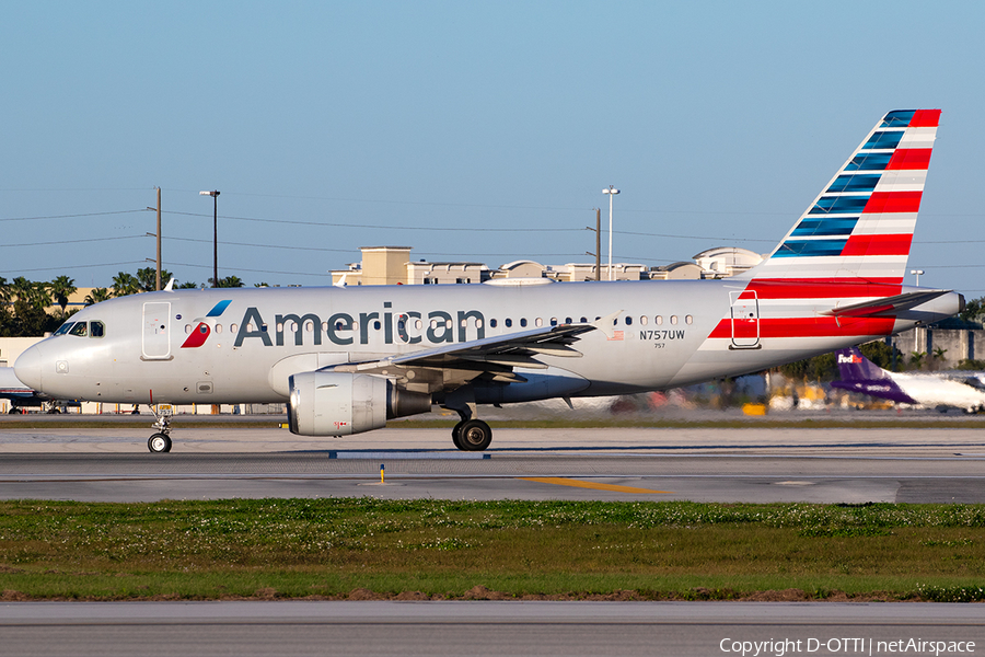 American Airlines Airbus A319-112 (N757UW) | Photo 611782