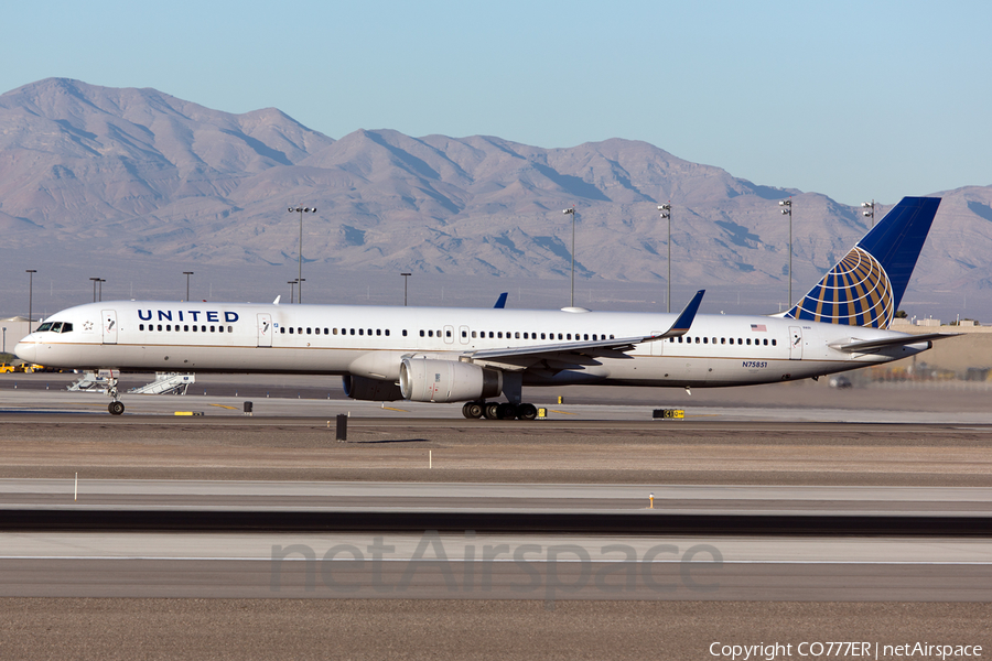 United Airlines Boeing 757-324 (N75851) | Photo 35766