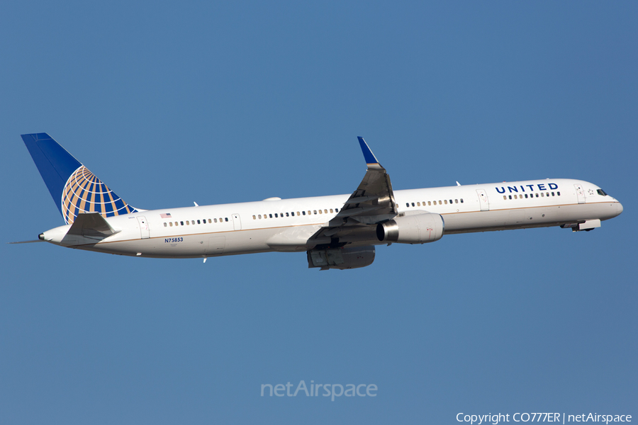 United Airlines Boeing 757-324 (N75853) | Photo 48218