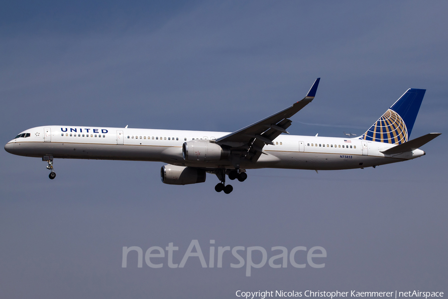 United Airlines Boeing 757-324 (N75853) | Photo 158879