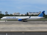 United Airlines Boeing 757-324 (N75853) at  San Juan - Luis Munoz Marin International, Puerto Rico