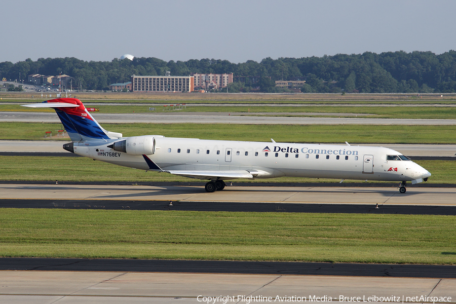 Delta Connection (Atlantic Southeast Airlines) Bombardier CRJ-701ER (N758EV) | Photo 150544