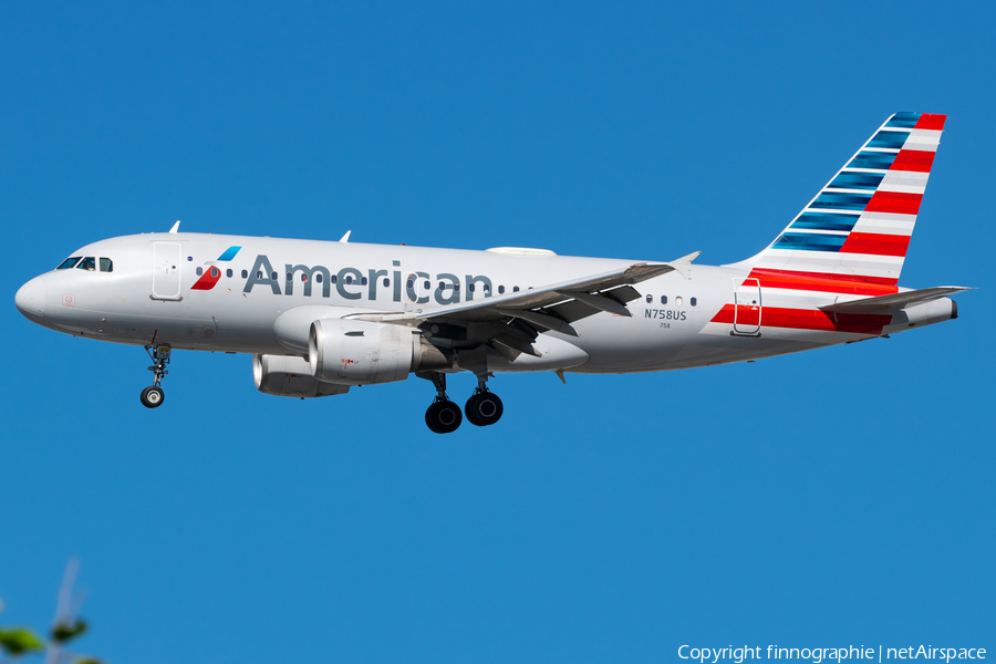 American Airlines Airbus A319-112 (N758US) | Photo 587419