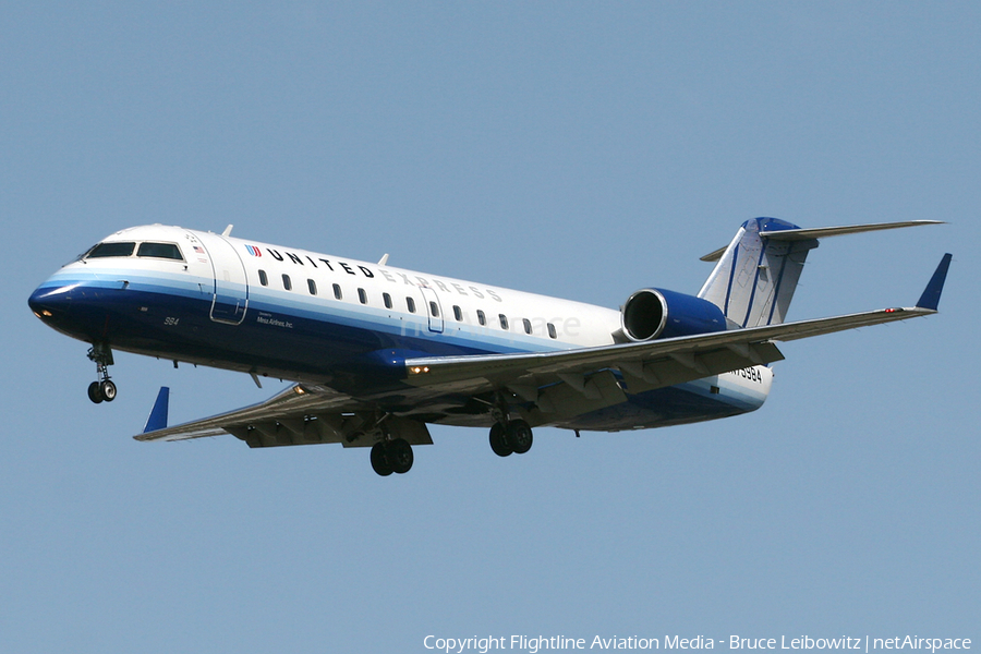 United Express (Mesa Airlines) Bombardier CRJ-200ER (N75984) | Photo 150726