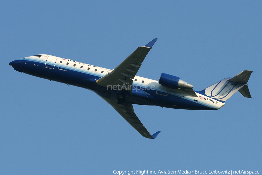 United Express (Mesa Airlines) Bombardier CRJ-200ER (N75993) | Photo 150909