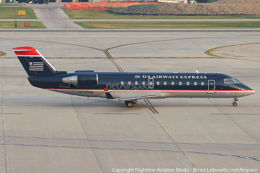 US Airways Express (Mesa Airlines) Bombardier CRJ-200ER (N75996) | Photo 150932