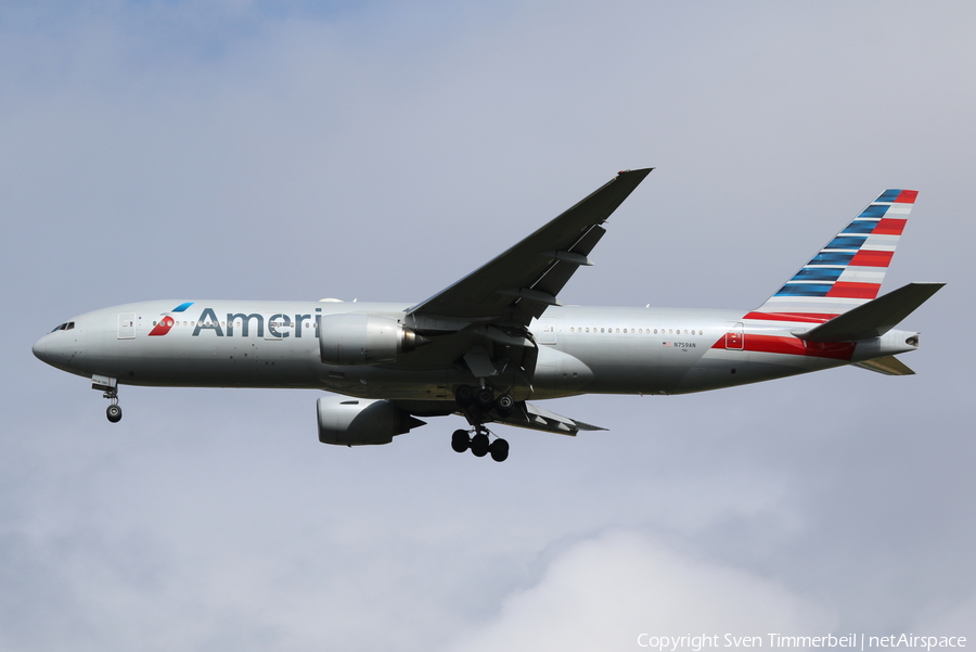 American Airlines Boeing 777-223(ER) (N759AN) | Photo 120690