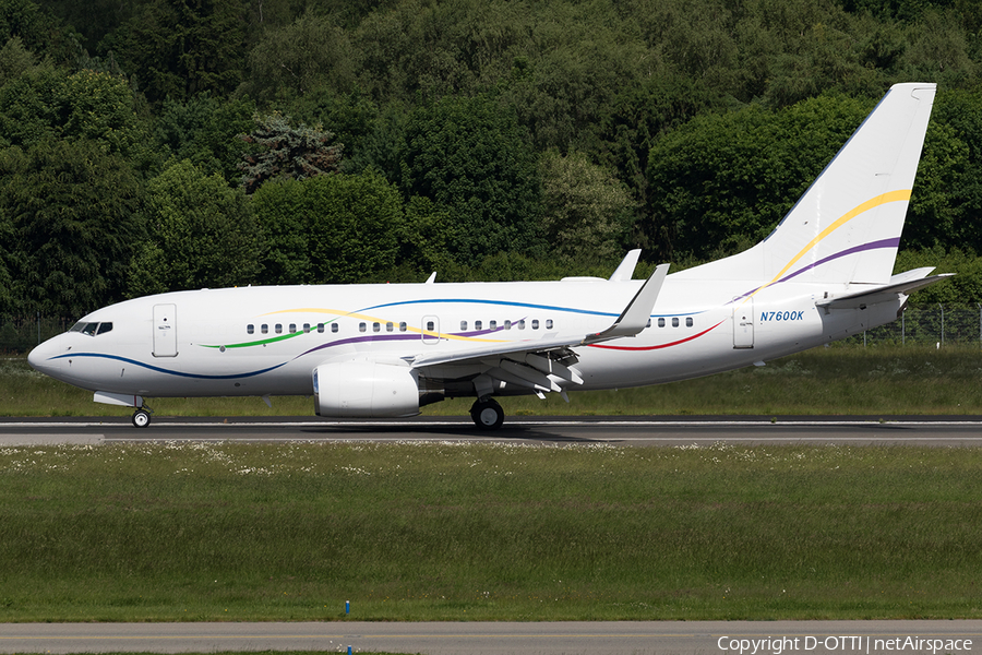 (Private) Boeing 737-7BC(BBJ) (N7600K) | Photo 165657