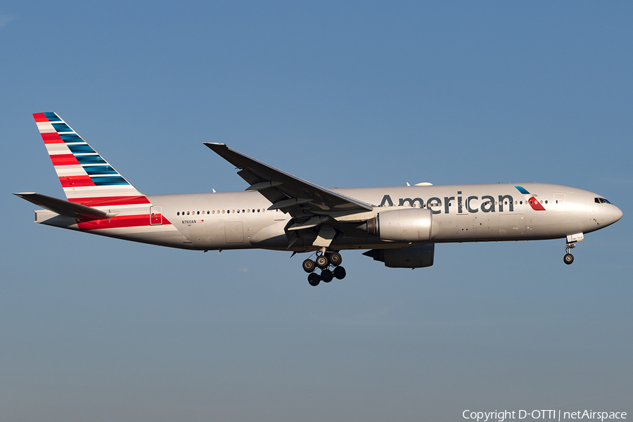 American Airlines Boeing 777-223(ER) (N760AN) | Photo 141439