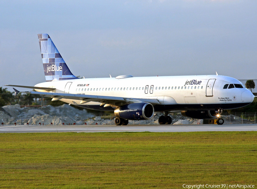 JetBlue Airways Airbus A320-232 (N760JB) | Photo 104798