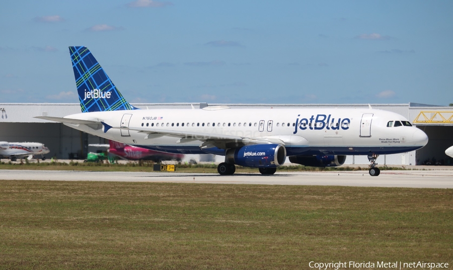 JetBlue Airways Airbus A320-232 (N760JB) | Photo 358128