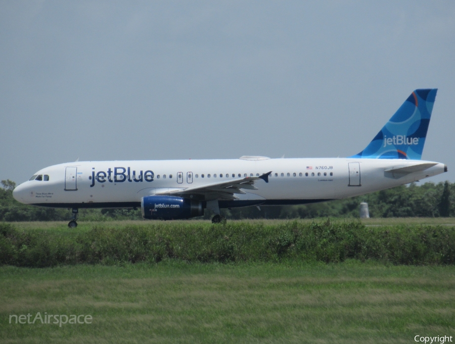JetBlue Airways Airbus A320-232 (N760JB) | Photo 587160