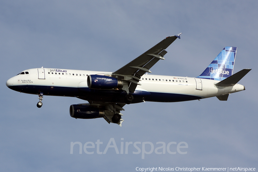 JetBlue Airways Airbus A320-232 (N760JB) | Photo 127042