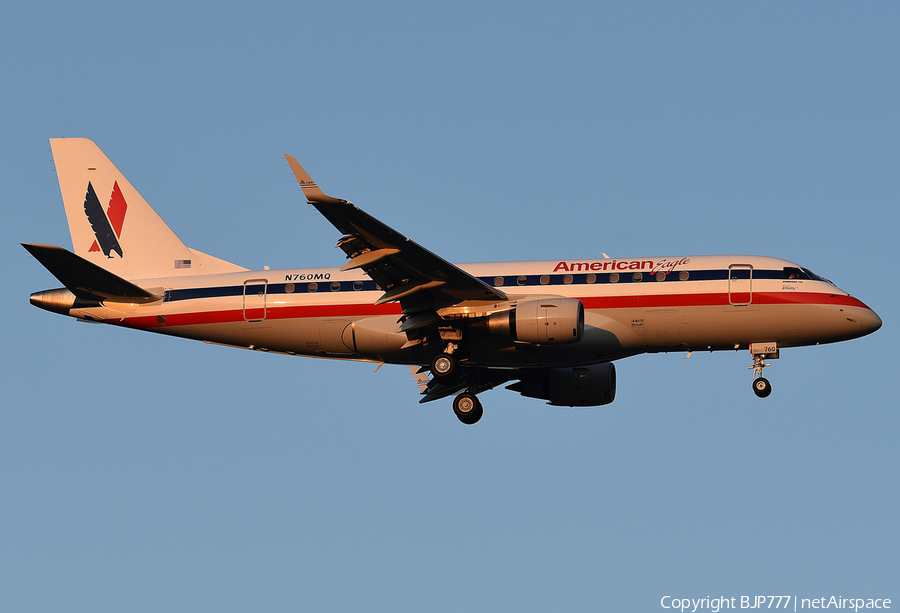 American Eagle (Envoy) Embraer ERJ-170STD (ERJ-170-100) (N760MQ) | Photo 469371