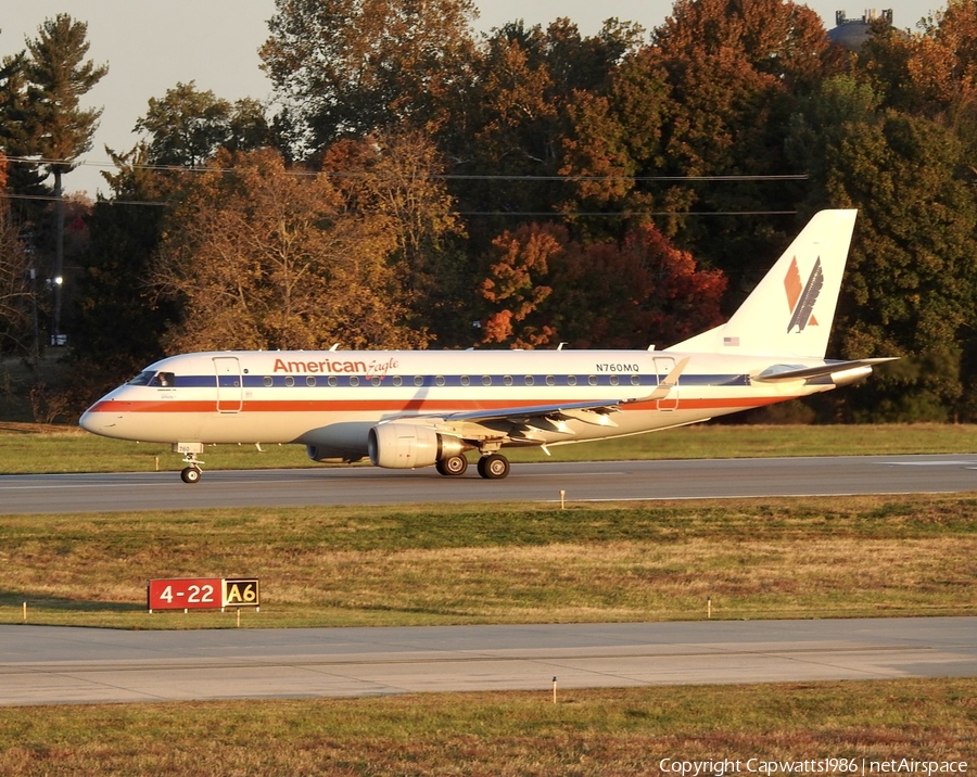 American Eagle (Envoy) Embraer ERJ-170STD (ERJ-170-100) (N760MQ) | Photo 535871