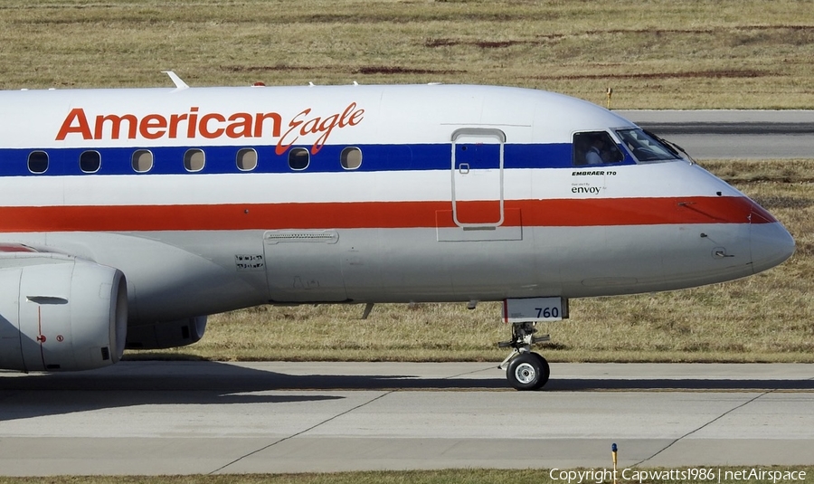 American Eagle (Envoy) Embraer ERJ-170STD (ERJ-170-100) (N760MQ) | Photo 543936