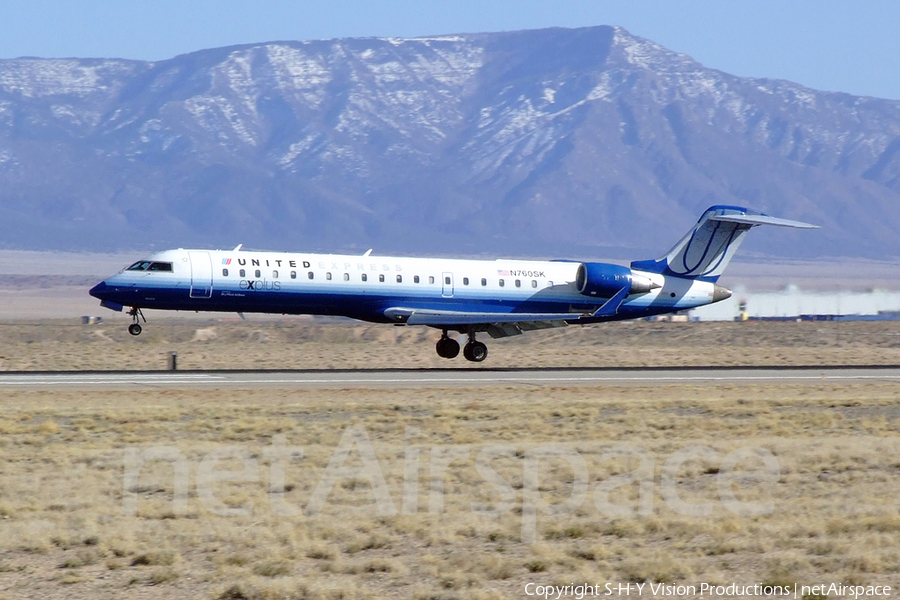 United Express (SkyWest Airlines) Bombardier CRJ-701ER (N760SK) | Photo 5832