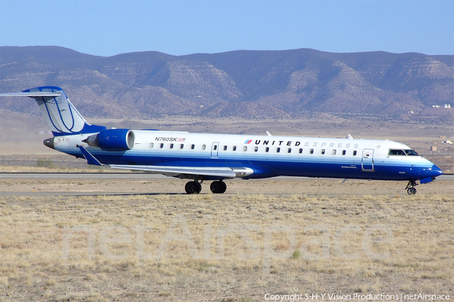 United Express (SkyWest Airlines) Bombardier CRJ-701ER (N760SK) | Photo 5847