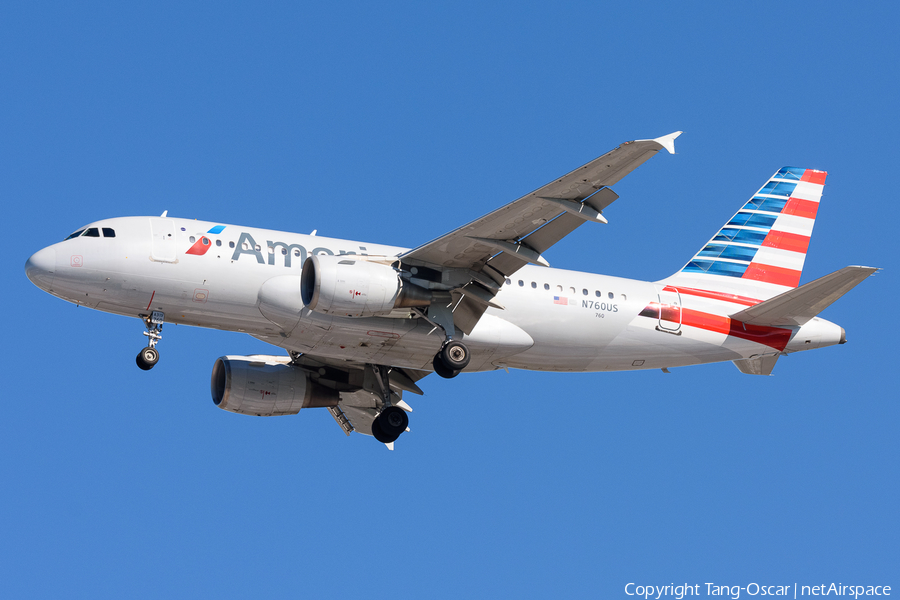 American Airlines Airbus A319-112 (N760US) | Photo 482957