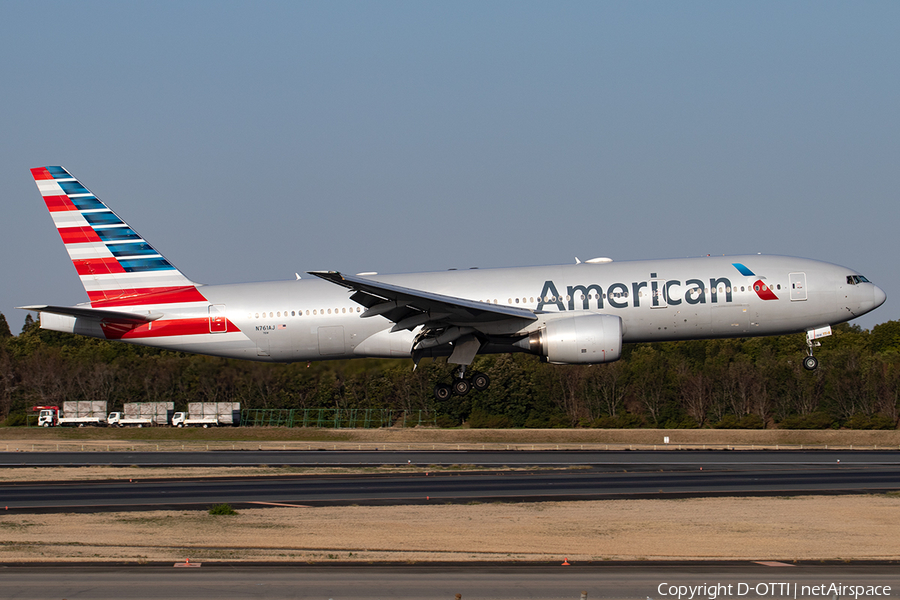 American Airlines Boeing 777-223(ER) (N761AJ) | Photo 391152