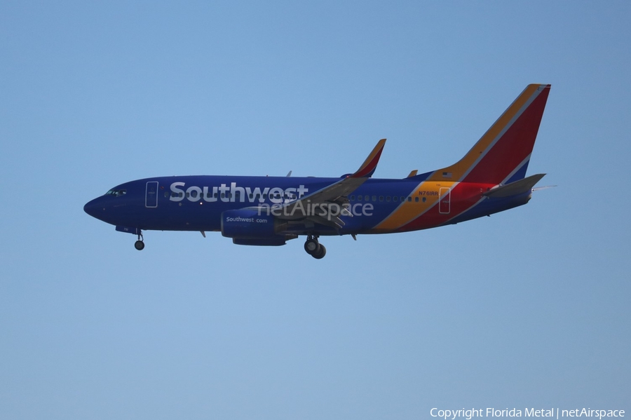 Southwest Airlines Boeing 737-7H4 (N761RR) | Photo 300403