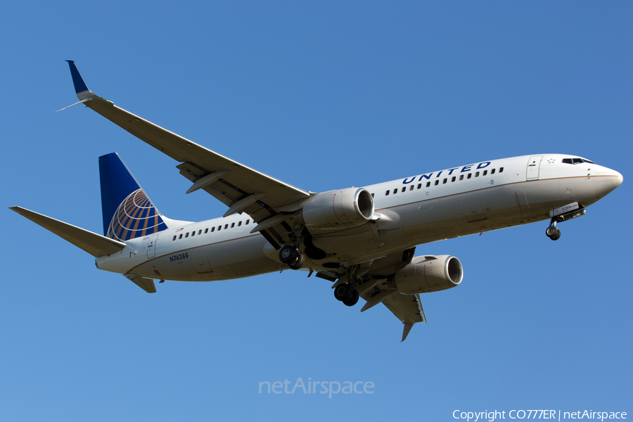 United Airlines Boeing 737-824 (N76288) | Photo 47750