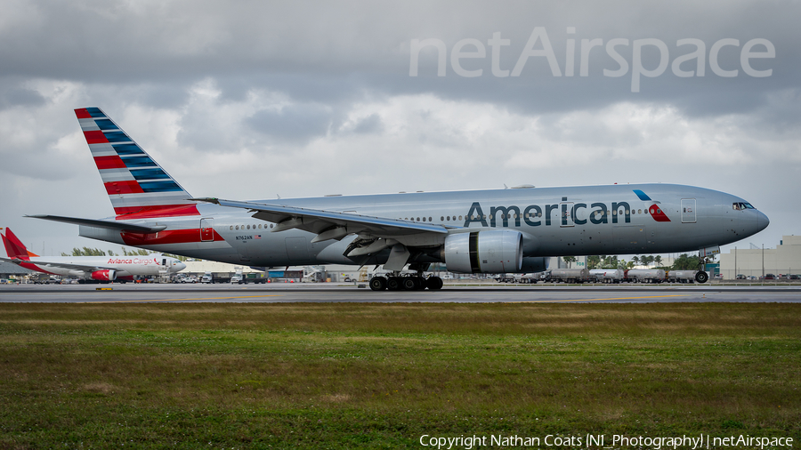 American Airlines Boeing 777-223(ER) (N762AN) | Photo 371707