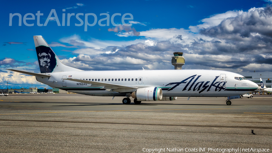 Alaska Airlines Boeing 737-4Q8(C) (N762AS) | Photo 236245