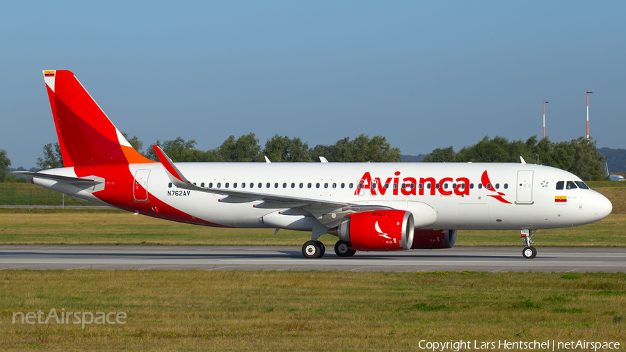 Avianca Airbus A320-251N (N762AV) | Photo 343217