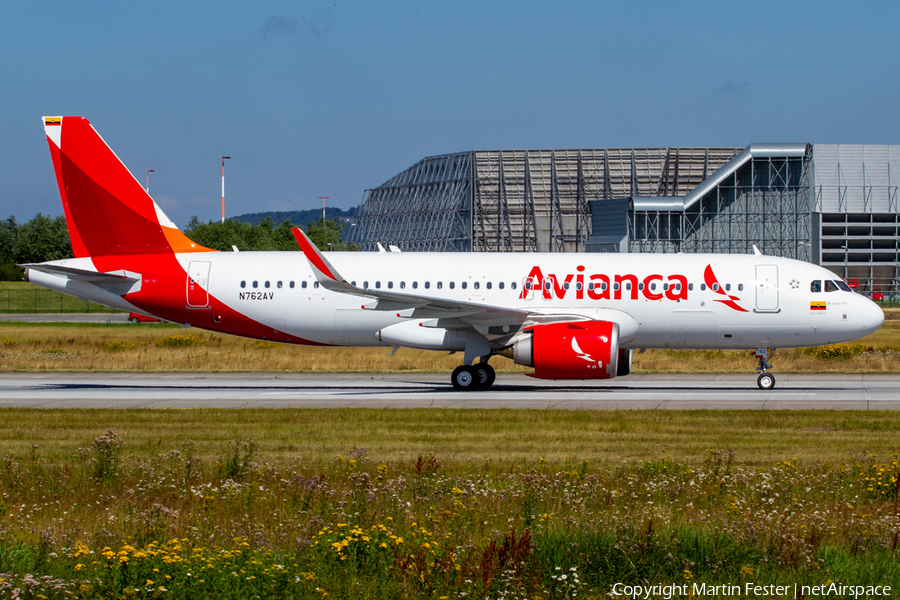 Avianca Airbus A320-251N (N762AV) | Photo 343597