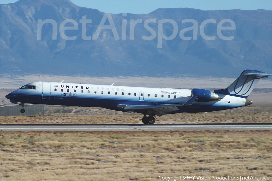 United Express (SkyWest Airlines) Bombardier CRJ-701ER (N762SK) | Photo 13412