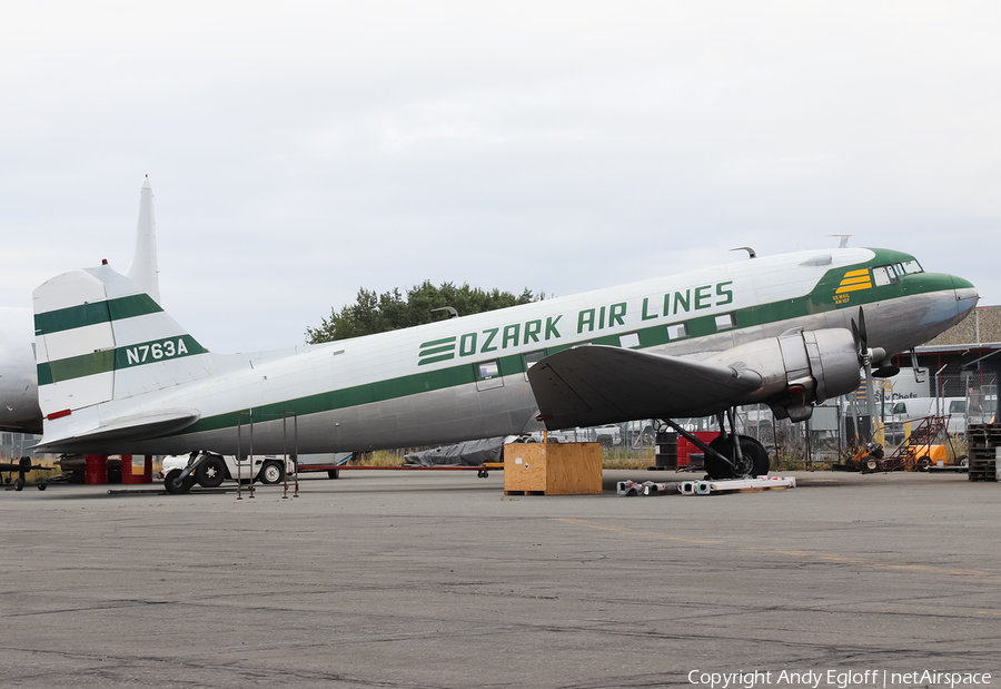 Ozark Air Lines Douglas R4D-3 Skytrain (N763A) | Photo 384536