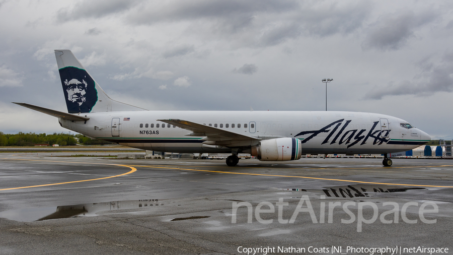 Alaska Airlines Boeing 737-4Q8 (N763AS) | Photo 313004