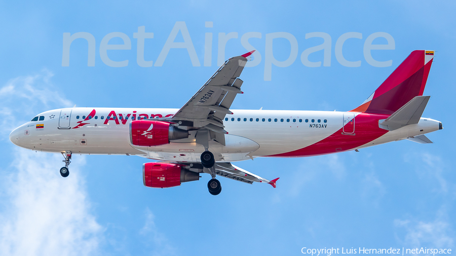 Avianca Airbus A320-214 (N763AV) | Photo 532752