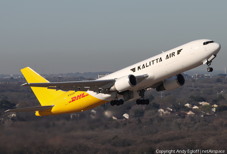 DHL (Kalitta Air) Boeing 767-3P6(ER)(BDSF) (N763CK) | Photo 376259