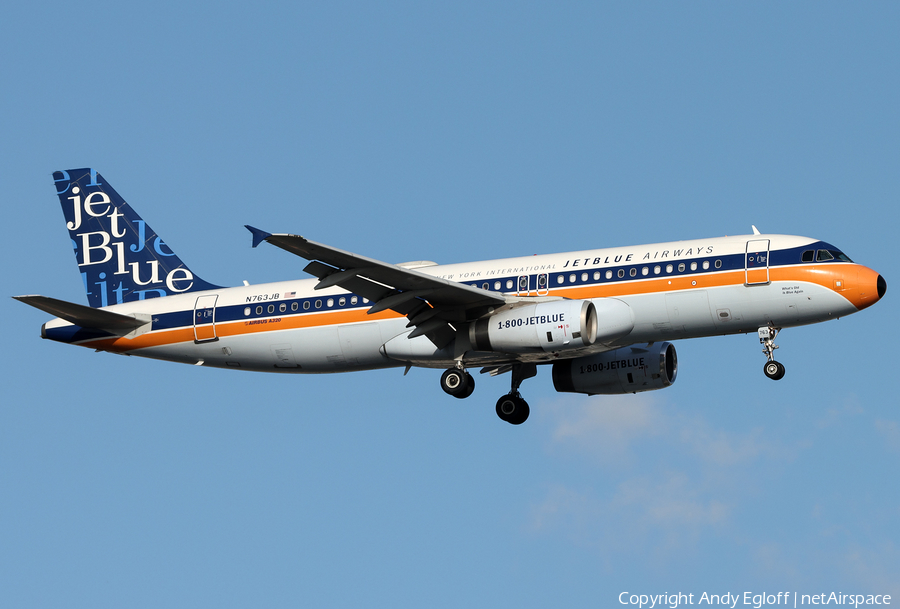 JetBlue Airways Airbus A320-232 (N763JB) | Photo 379399
