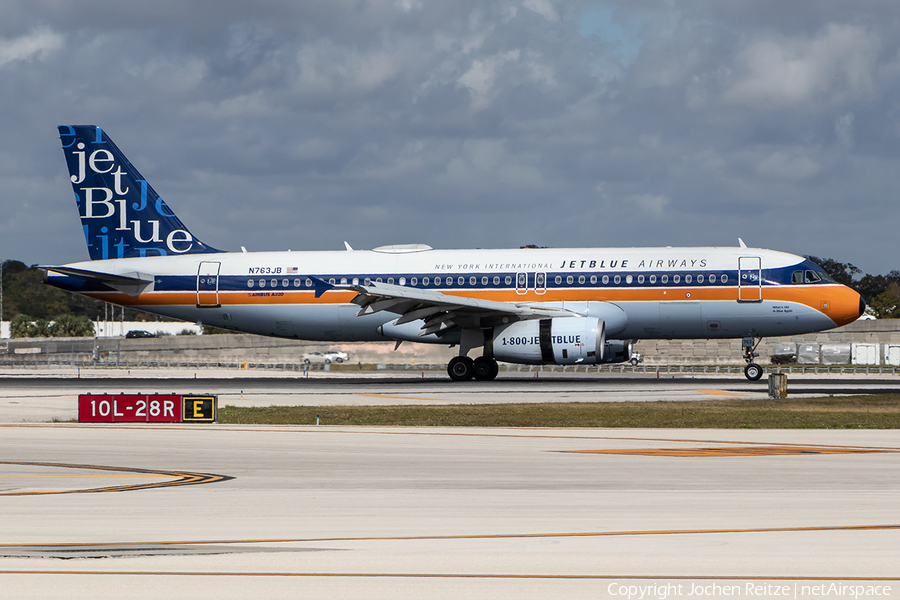 JetBlue Airways Airbus A320-232 (N763JB) | Photo 248800
