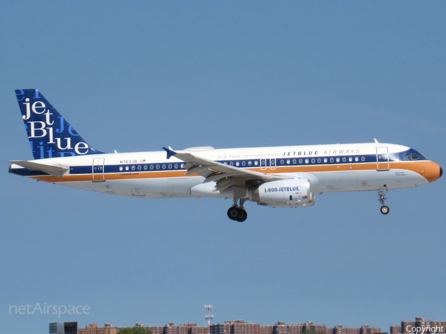 JetBlue Airways Airbus A320-232 (N763JB) | Photo 529157