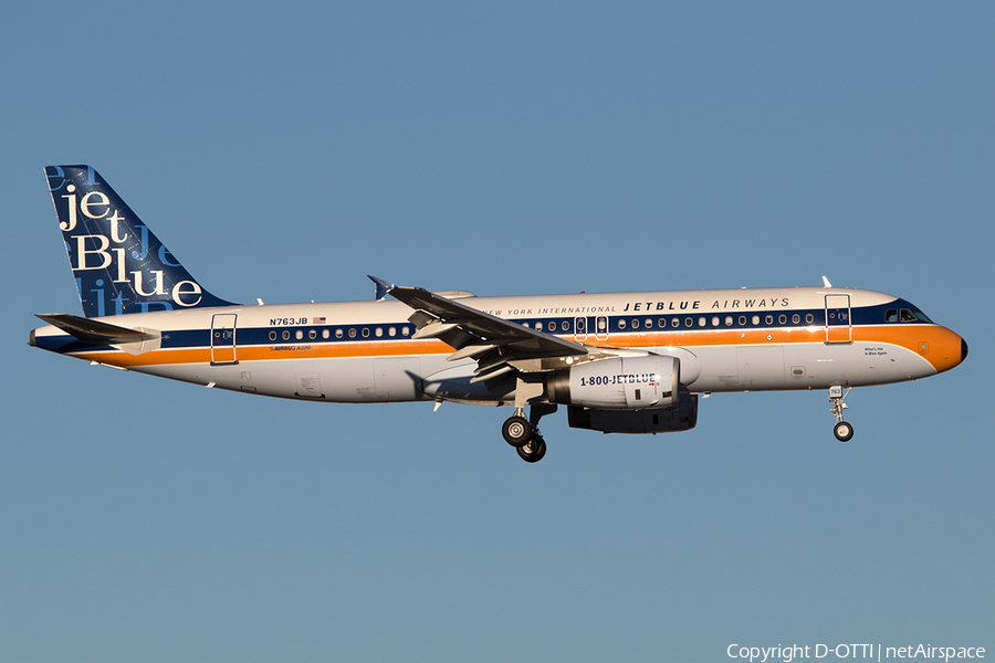 JetBlue Airways Airbus A320-232 (N763JB) | Photo 199961