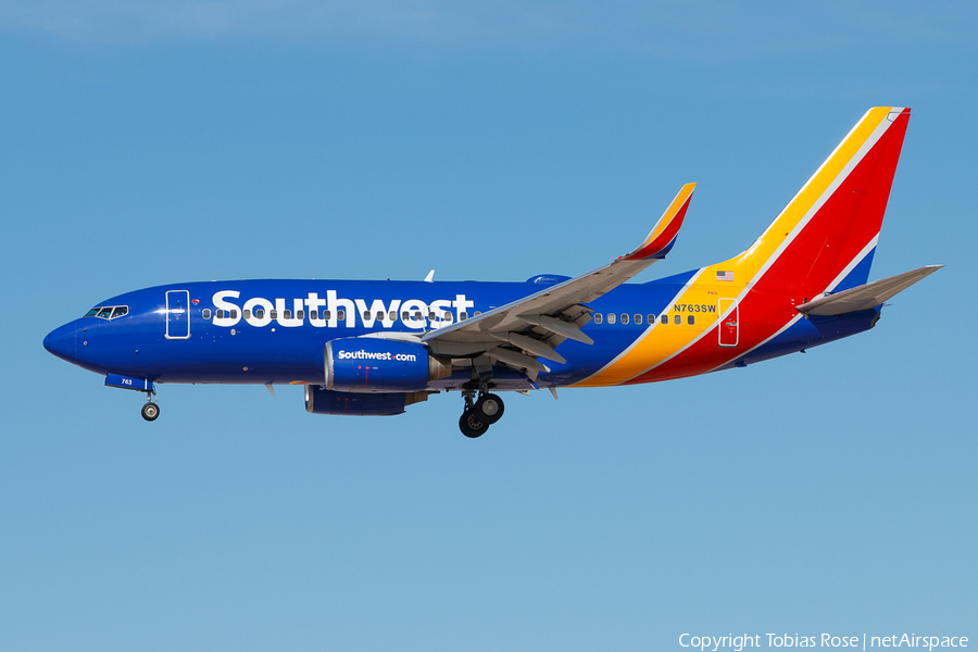 Southwest Airlines Boeing 737-7H4 (N763SW) | Photo 298384