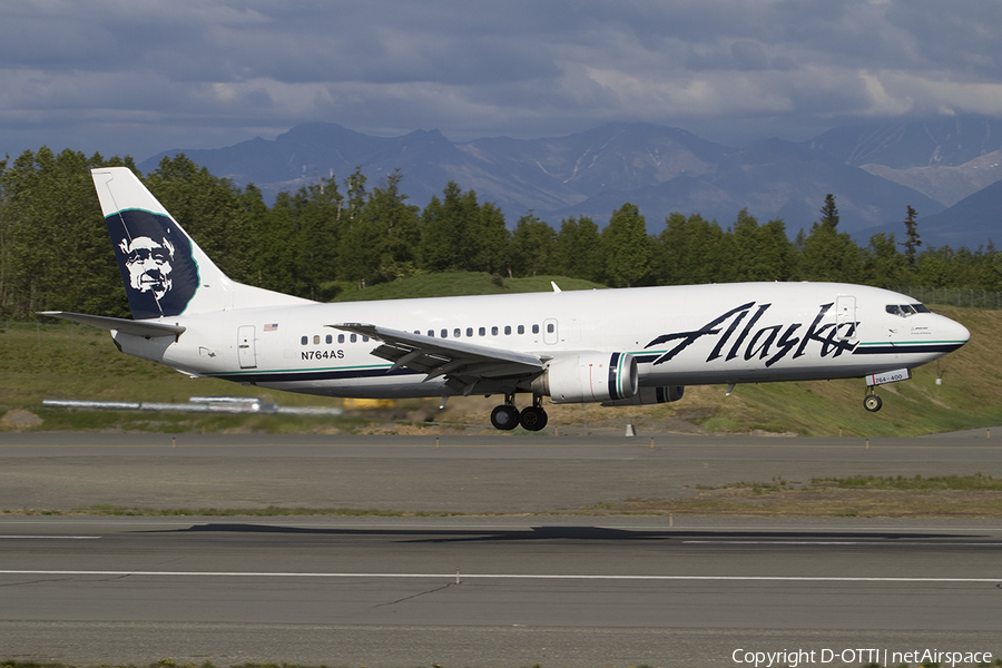 Alaska Airlines Boeing 737-4Q8(C) (N764AS) | Photo 362971