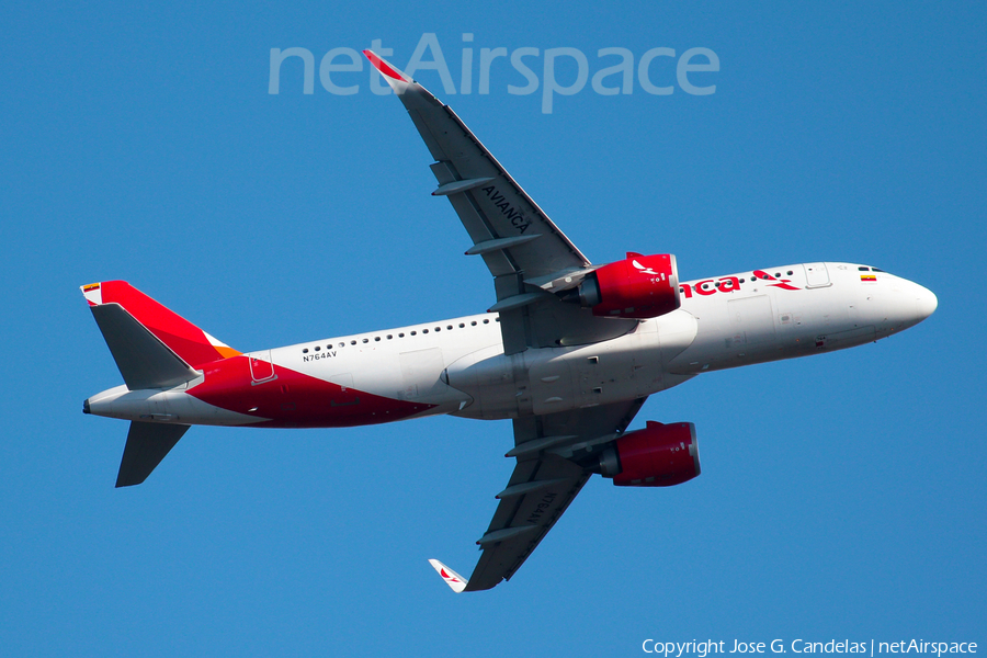 Avianca Airbus A320-251N (N764AV) | Photo 243473