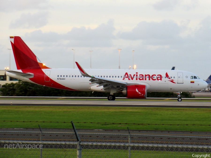 Avianca Airbus A320-251N (N764AV) | Photo 212398