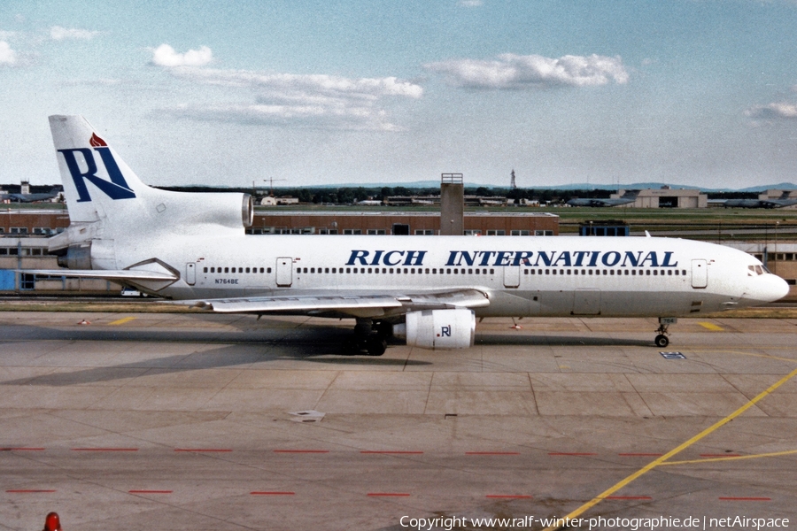 Rich International Airways Lockheed L-1011-385-1 TriStar 50 (N764BE) | Photo 449187