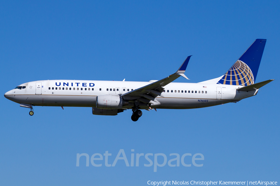 United Airlines Boeing 737-824 (N76502) | Photo 161205